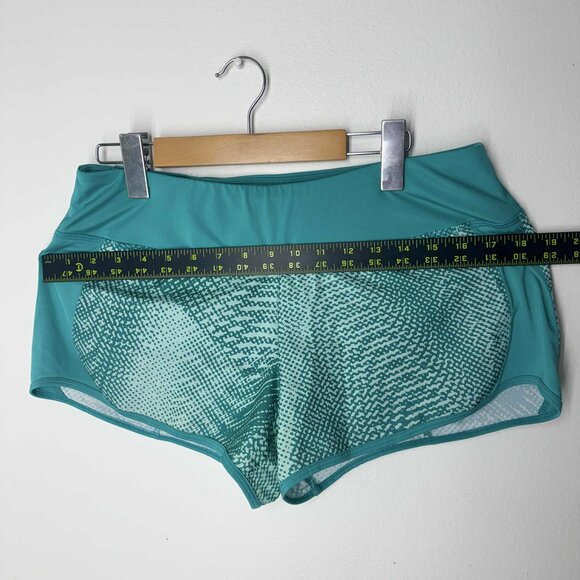 Nike Women's Short Active Running Dri-Fit Blue Medium - Picture 5 of 8